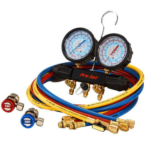 Ensemble de manom&egrave;tres pour climatisation Equipex