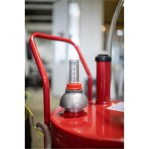 Chariot &agrave; carburant en acier de 25 gallons avec pompe rotative bidirectionnelle Equipex