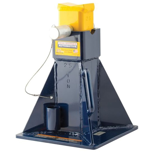 Chandelles de support pour v&eacute;hicule, Tige verrouillable, Capacit&eacute; de 25 tonnes Equipex