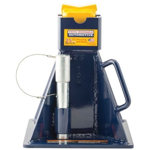 Chandelles de support pour v&eacute;hicule, Tige verrouillable, Capacit&eacute; de 25 tonnes Equipex