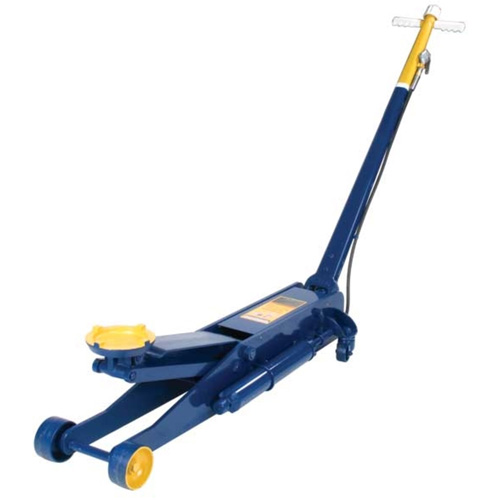 Long Chassis Service Jack, 4 Ton(s) Capacity, 5" Lowered, 25-3/4" Raised, Air Hydraulic Equipex