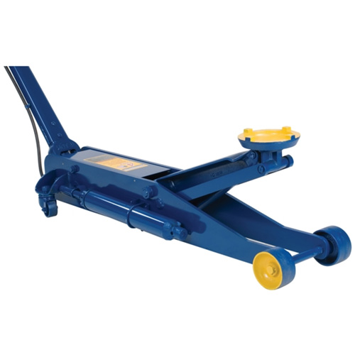 Long Chassis Service Jack, 4 Ton(s) Capacity, 5" Lowered, 25-3/4" Raised, Air Hydraulic Equipex