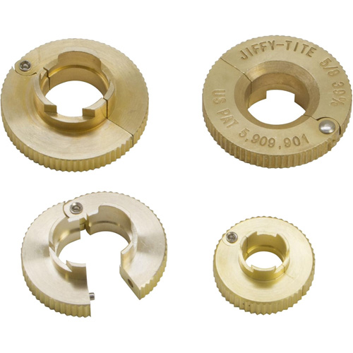 4-Piece Low Profile Jiffy-tite Disconnect Set Equipex