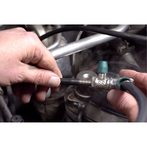 Trousse de test du syst&egrave;me d'air turbo HD avec adaptateur fumig&egrave;ne 10 mcx Equipex