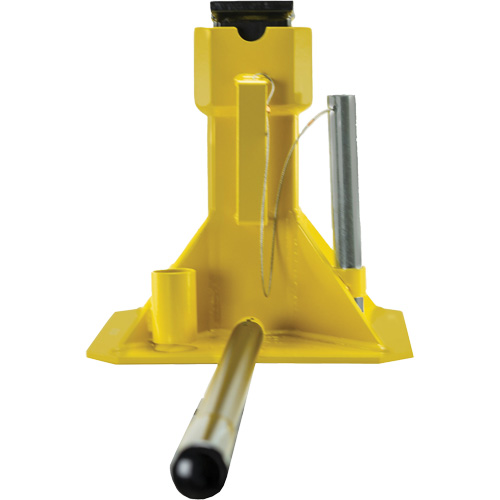 EZ-Wheel Jack Stand, Locking Pin, 22 Tons Capacity, 13-1/2" - 20" H Equipex