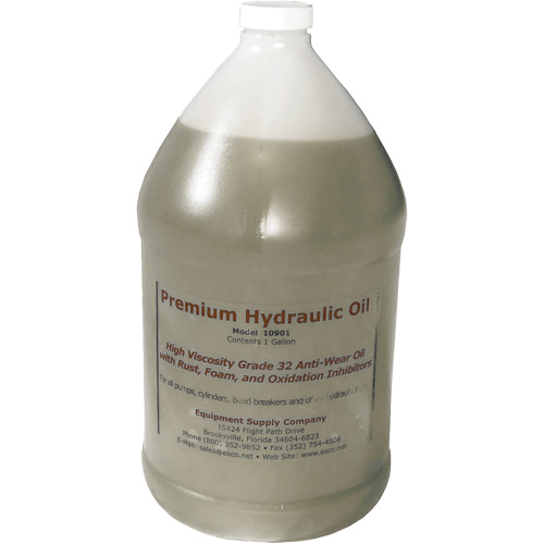 Premium Hydraulic Oil, 1 gal., Jug Equipex