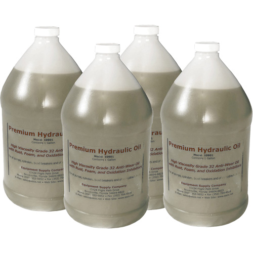 Huile hydraulique de premi&egrave;re qualit&eacute;, 4 gal., Cruche Equipex
