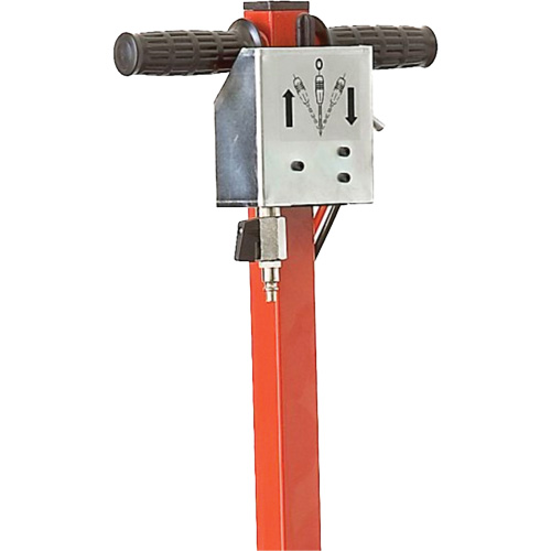 Cric &agrave; 2 &eacute;tapes, 22 tonne(s)/44 tonne(s), Air comprim&eacute;/hydraulique Equipex