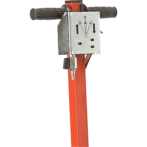 Cric &agrave; 2 &eacute;tapes, 33 tonnes/66 tonnes, Air comprim&eacute;/hydraulique Equipex