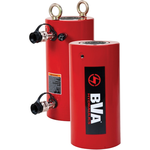 High Tonnage Double Acting Hydraulic Cylinder, 9.84" Stroke, 100 Ton(s) Capacity, 10000 PSI Equipex