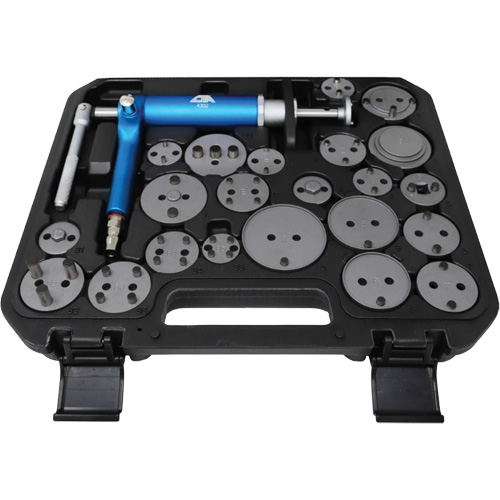 Ensemble d'outils pneumatiques pour le remontage des &eacute;triers de frein Equipex