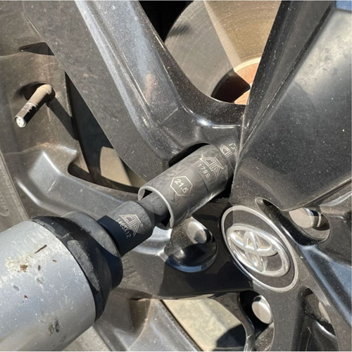 Half Metric Flip Socket Set, 7 Pcs, Impact, 1/2" Drive Size, Deep Equipex