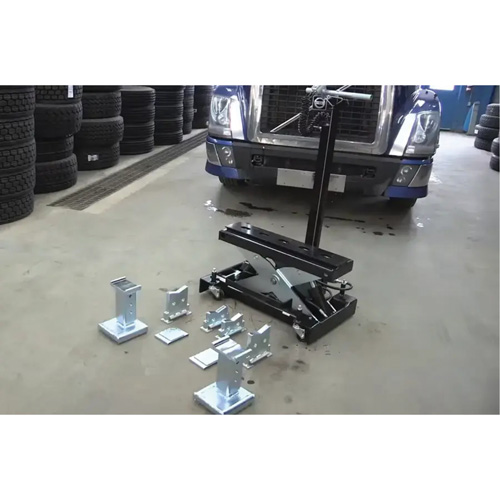Cric de service de plancher, 14 tonne(s) Capacit&eacute;, 8-1/4" Abaiss&eacute;e, 20" &eacute;lev&eacute;e, Air comprim&eacute;/hydraulique Equipex