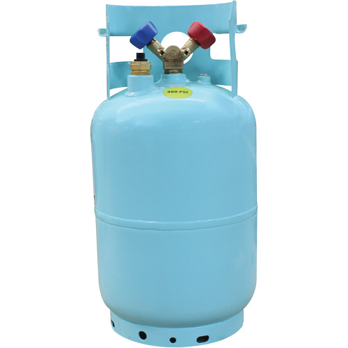 30 Lbs DOT-Approved Recovery Cylinder with Float Switch Equipex
