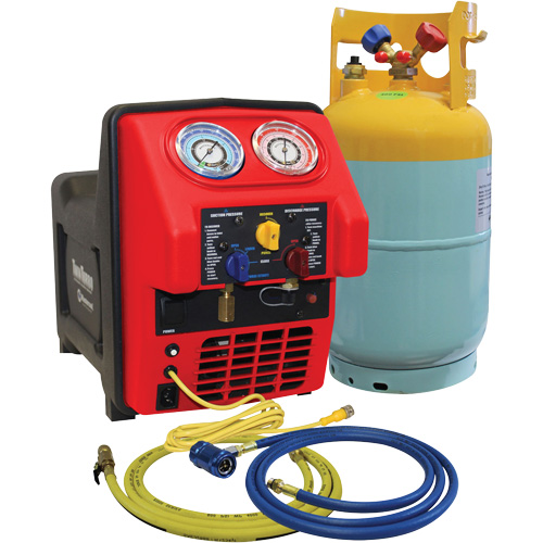 Spark Free Twin Turbo Refrigerant Recovery Machine For R1234Yf Equipex