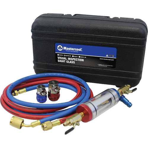 Hublots d'inspection visuelle R1234Yf avec raccords rapides R1234Yf Equipex