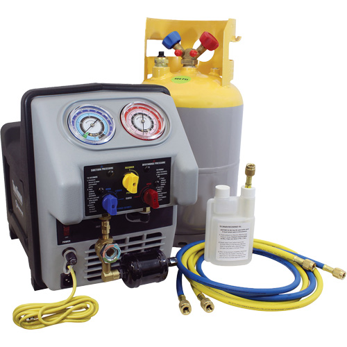 Twin Turbo Refrigerant Recovery Machine For “Refer Units” Equipex