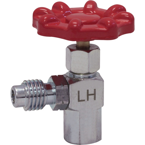 Valve de perçage auto-obturante pour canette R1234yf avec filetage 1/2” ACME-LH Equipex