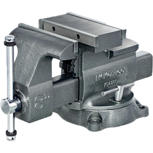 &eacute;tau r&eacute;versible pour m&eacute;canicien professionnel KT4800, Largeur des m&acirc;choires 8", Profondeur de la gorge 4-7/8", Base Pivotant Equipex