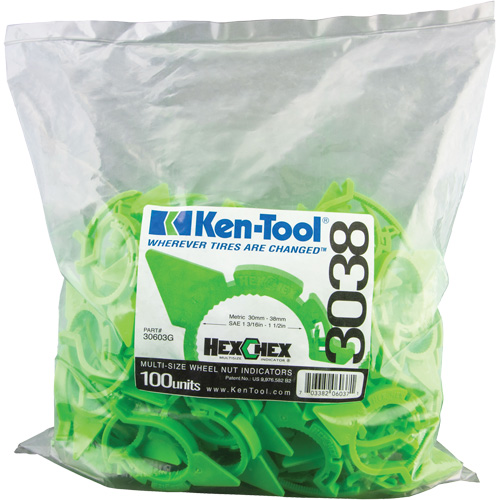 Indicateur d'&eacute;crous de tailles multiples desserr&eacute;s HexChex Equipex