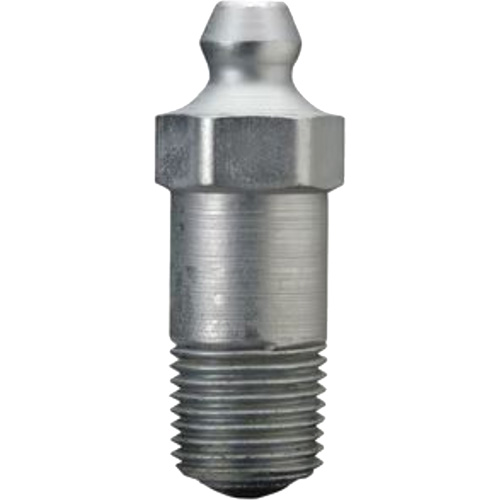 Straight Lubrication Fitting, 1/8" PTF SPL Short Thread Equipex