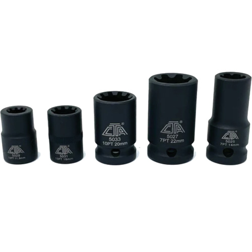 5 Pc. VAG Brake Caliper Socket Set Equipex