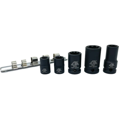 5 Pc. VAG Brake Caliper Socket Set Equipex