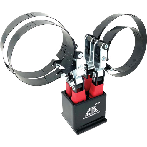 4 Pc. Oil Filter Wrench with Stand Equipex