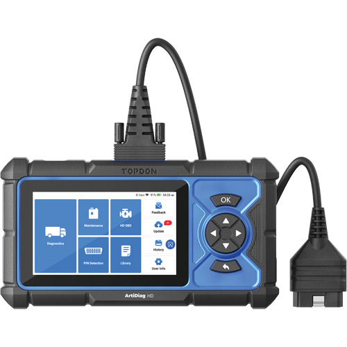 ArtiDiag HD 5" Heavy-Duty Scan Tool with Service Functions Equipex