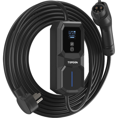 PulseQ AC Portable NEMA 6-50 Plug, 32 A, Level 2 AC, Type 1 (SAE J1772) Connector Equipex