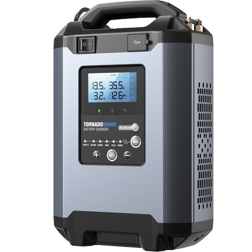 Alimentation stable 90 A et chargeur intelligent 12 V/24 V Tornado90000 Equipex