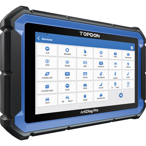 Outil de diagnostic ArtiDiag Pro 7" avec fonctions de service et commandes bidirectionnelles Equipex
