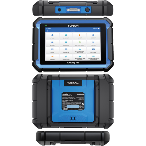 Outil de diagnostic ArtiDiag Pro 7" avec fonctions de service et commandes bidirectionnelles Equipex