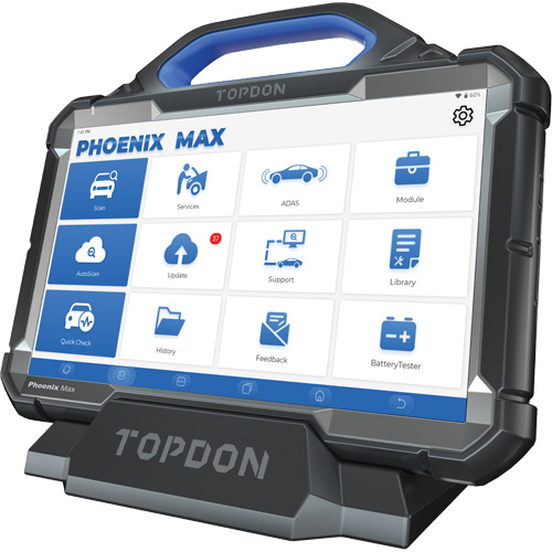 Outil de diagnostic Phoenix Max de niveau &eacute;quipement original de 13,3" avec station daccueil et oscilloscope &agrave; 4 voies Equipex