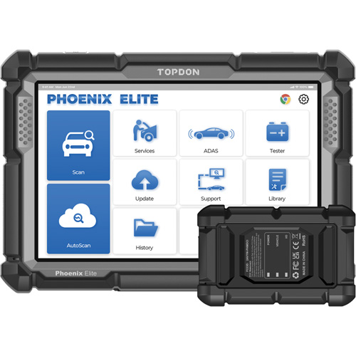 Outil de diagnostic de niveau constructeur Phoenix Elite avec &eacute;cran 10,1", programmation bas&eacute;e sur l'infonuage et CANFD Equipex