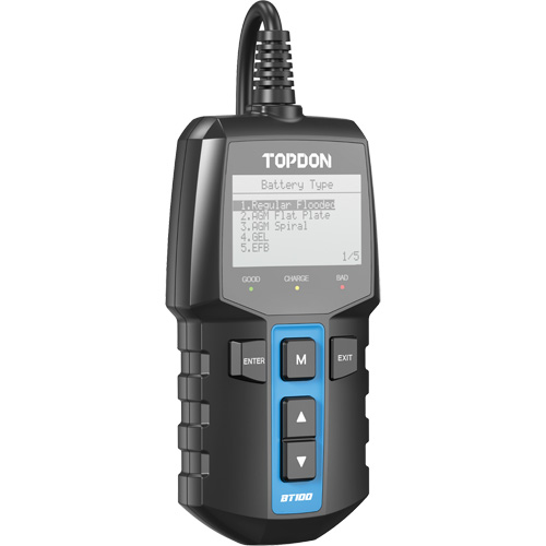 BT100 12V Battery & System Tester Equipex