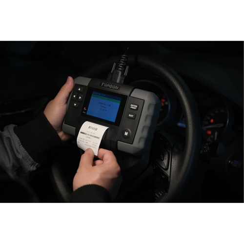 Testeur de batterie 12?V et de syst&egrave;mes 12?V/24?V BT600 avec imprimante int&eacute;gr&eacute;e Equipex