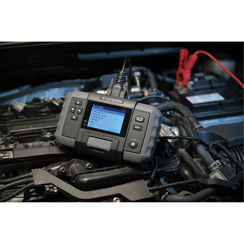 Testeur de batterie 12?V et de syst&egrave;mes 12?V/24?V BT600 avec imprimante int&eacute;gr&eacute;e Equipex
