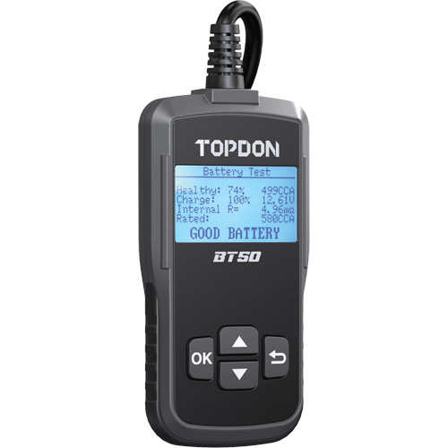 BT50 Battery, Charging & Cranking System Tester Equipex