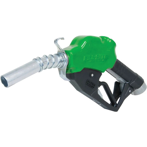 Green Ultra High-Flow Automatic Diesel Spout Nozzle Equipex