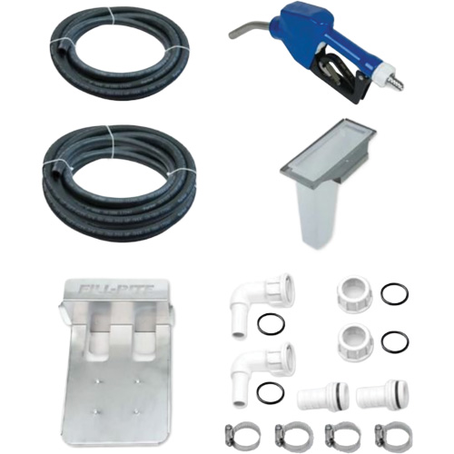 115V AC DEF Transfer Pump & IBC Tote Bracket with Nozzle Equipex