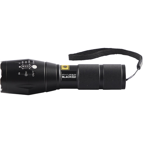 UView&reg; Phazer BLACK 395 Rechargeable UV Leak Detection Light Equipex
