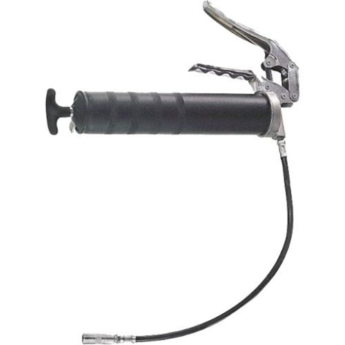 Pistolet &agrave; graisse robuste &agrave; poign&eacute;e pistolet avec rallonge de tuyau flexible, Capacit&eacute; 14 oz Equipex
