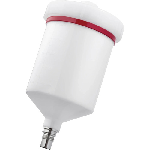 Godet QCC r&eacute;utilisable en plastique 0,6 L, QCC, sans filetage fin Equipex