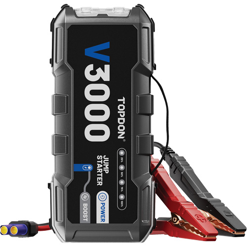 Survolteur, banque d'alimentation et lampe de poche V3000 Equipex