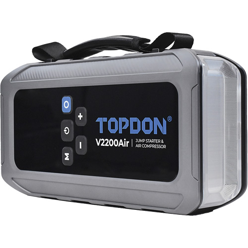 V2200Air 2-in-1 2200 Peak Amp Jump Starter & Tire Inflator Equipex