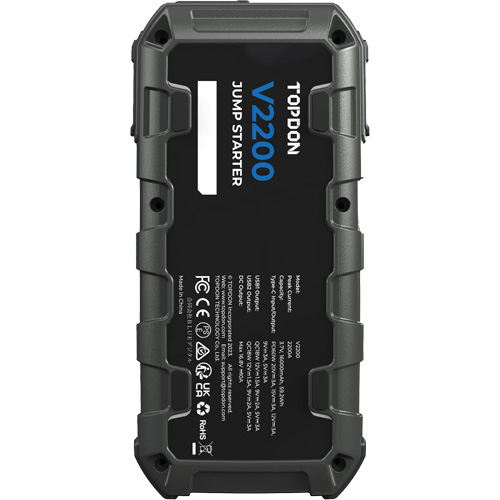 V2200 Jump Starter, Power Bank & Flashlight Equipex