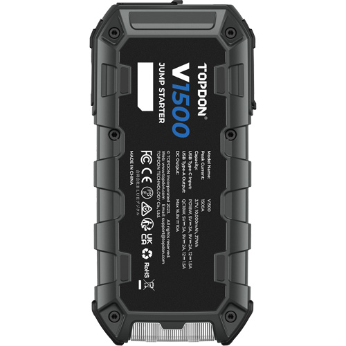 V1500 Jump Starter, Booster, Power Bank & Flashlight Equipex