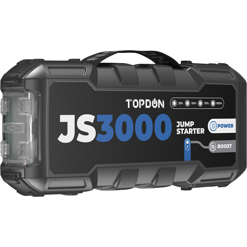 Survolteur, banque d'alimentation et lampe de poche JumpSurge3000 Equipex