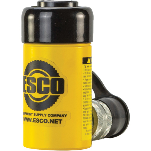 Single-Acting Cylinder Hydraulic Ram, 2.13" Stroke, 10 Ton(s) Capacity, 10000 PSI Equipex